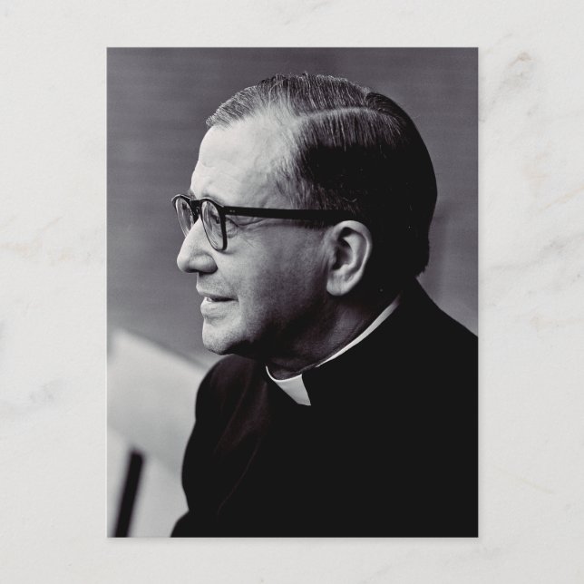 Postal San Josemaria Escriva (Anverso)