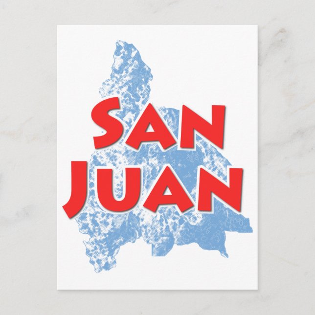 Postal San Juan (Anverso)