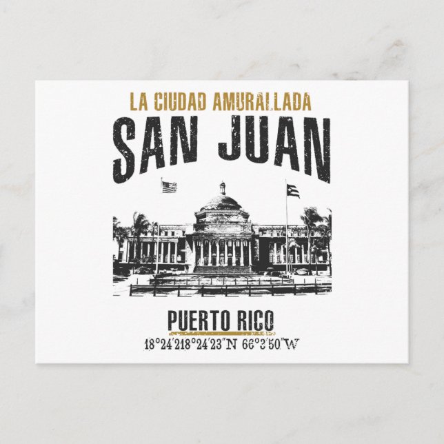Postal San Juan (Anverso)