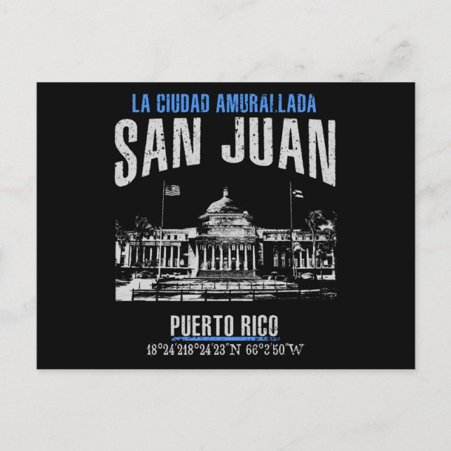 Postal San Juan (Anverso)