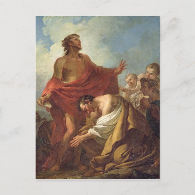 Postal San Juan Bautista (Anverso)