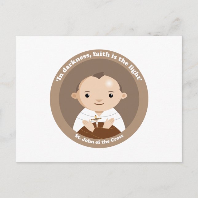 Postal San Juan de la Cruz (Anverso)