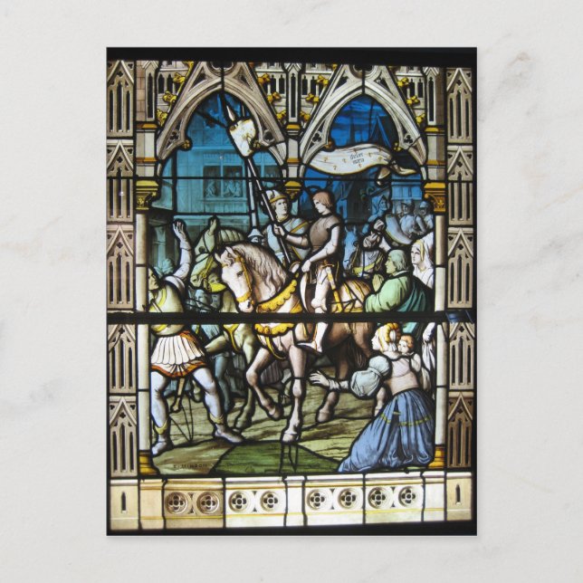 Postal San Juan de Orleans (Anverso)