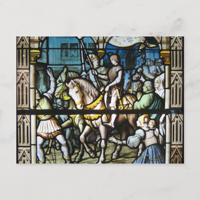 Postal San Juan de Orleans (Anverso)