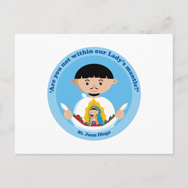 Postal San Juan Diego (Anverso)