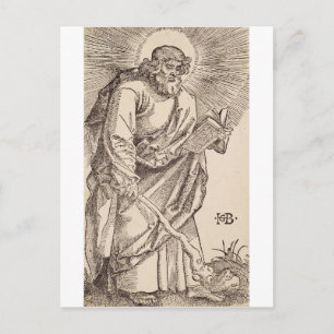 Postal San Judas Tadeo Apóstol y Mártir