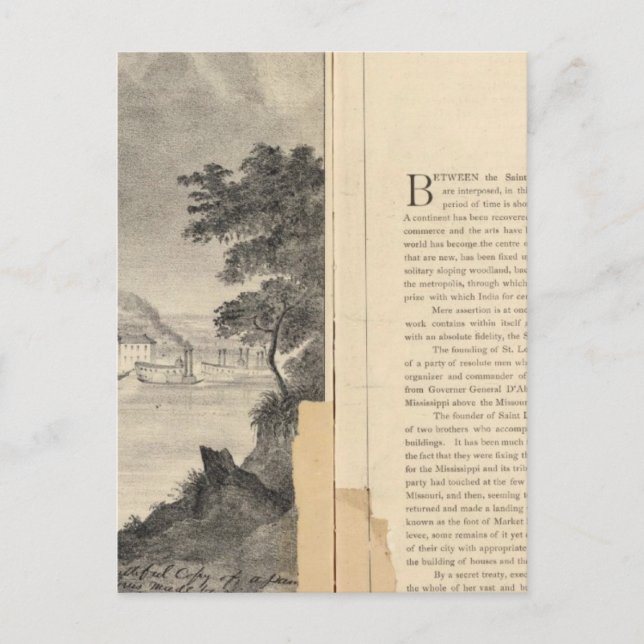 Postal San Luis, 1832 (Anverso)