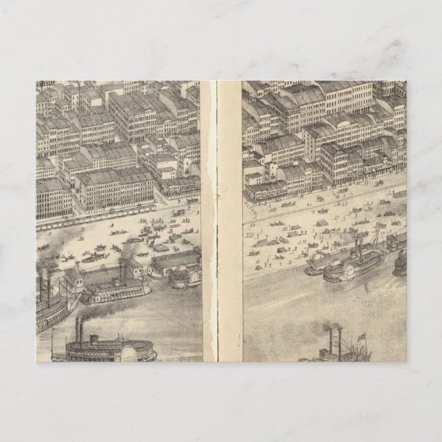 Postal San Luis, Misuri 3 (Anverso)