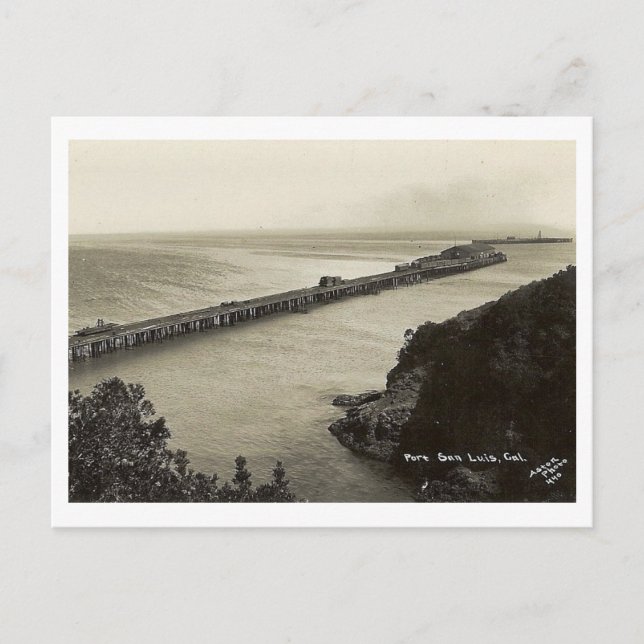 Postal San Luis Obispo, California Vintage (Anverso)