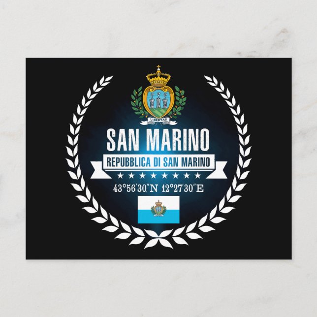 Postal San Marino (Anverso)