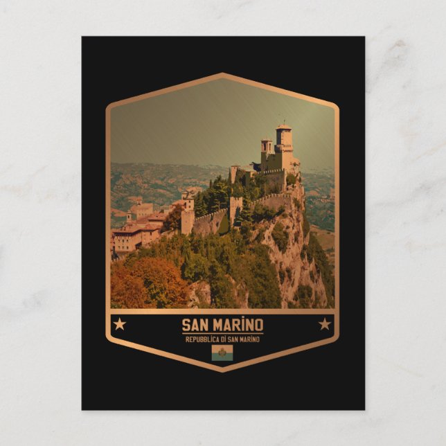 Postal San Marino (Anverso)