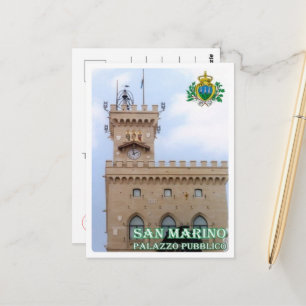 Postal San Marino - Edificio público -