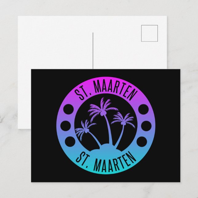 Postal San Martín de San Martín (Anverso / Reverso)