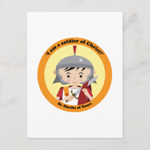 Postal San Martín de Tours