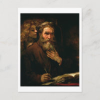 San Mateo y El Ángel, 1655-60 (aceite sobre lienzo