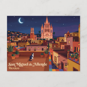 Postal San Miguel de Allende México