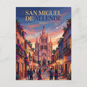 Postal San Miguel de Allende México