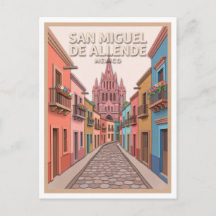 Postal San Miguel de Allende México