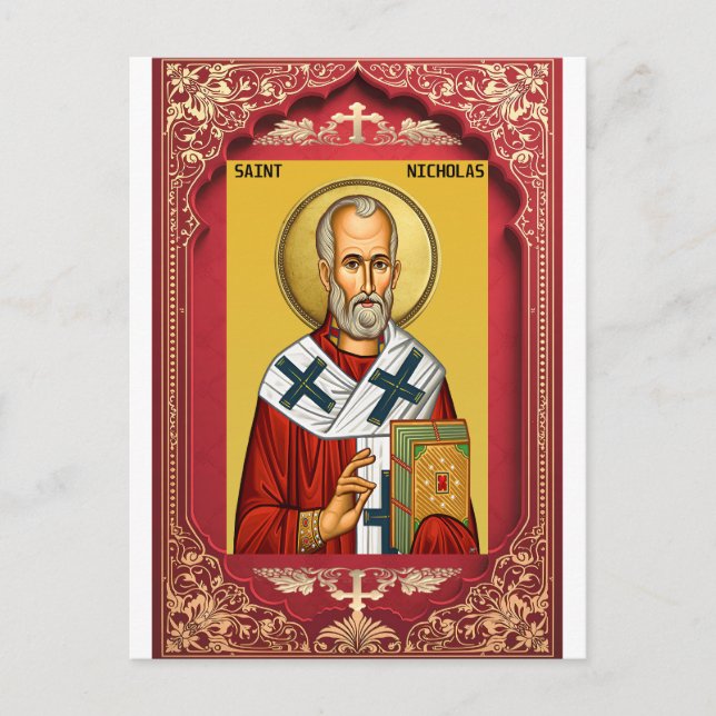 Postal San Nicolás (Anverso)