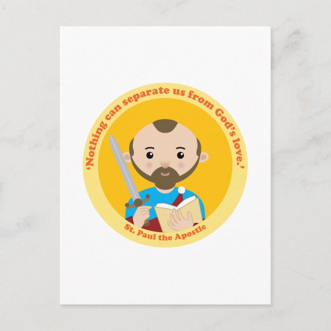 Postal San Pablo el Apóstol (Anverso)