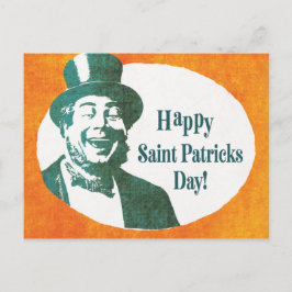 Postal San Patricio de Irlanda Vintage