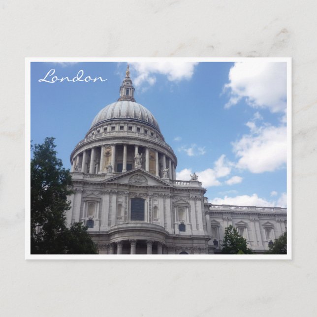 Postal san pauls dome london (Anverso)