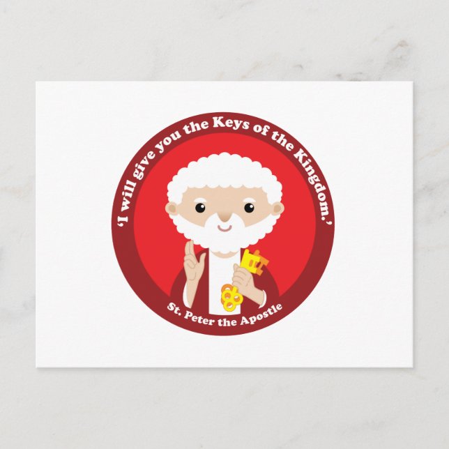 Postal San Pedro el Apóstol (Anverso)