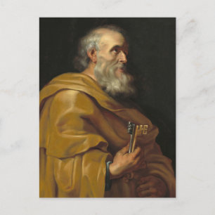 Postal San Pedro por Peter Paul Rubens