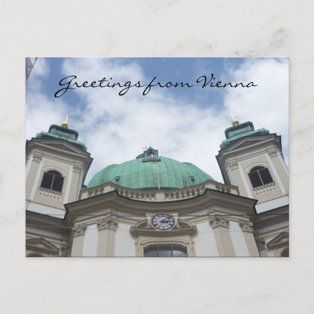 Postal san peters vienna (Anverso)