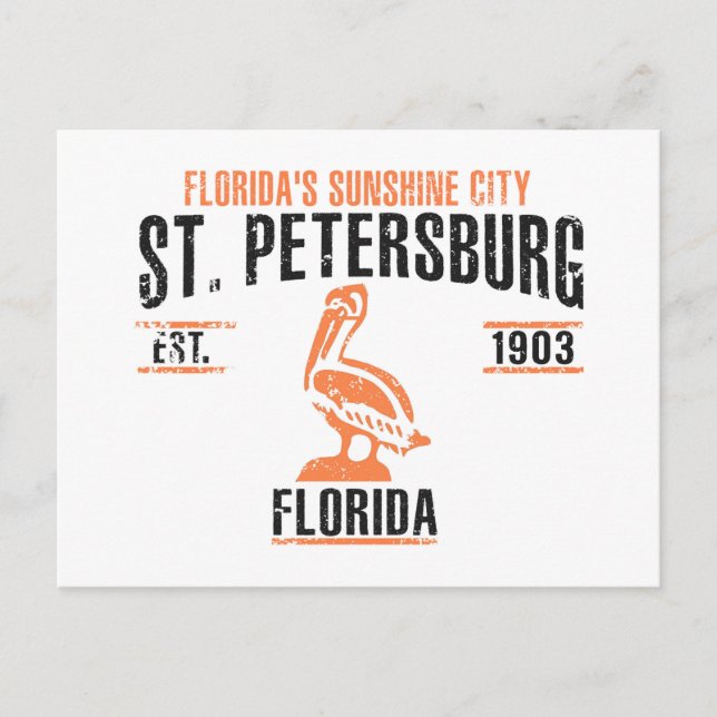 Postal San Petersburgo (Anverso)