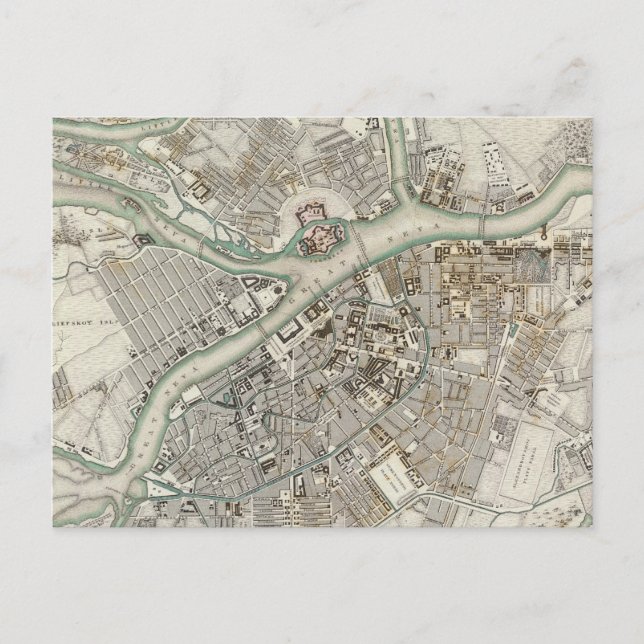 Postal San Petersburgo (Anverso)