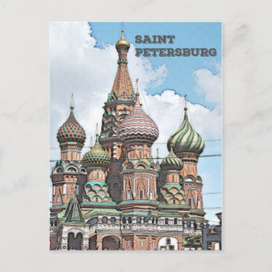 Postal San Petersburgo, Rusia