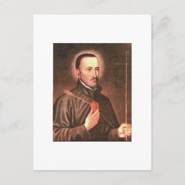 Postal San Roque González de Santa Cruz (Anverso)