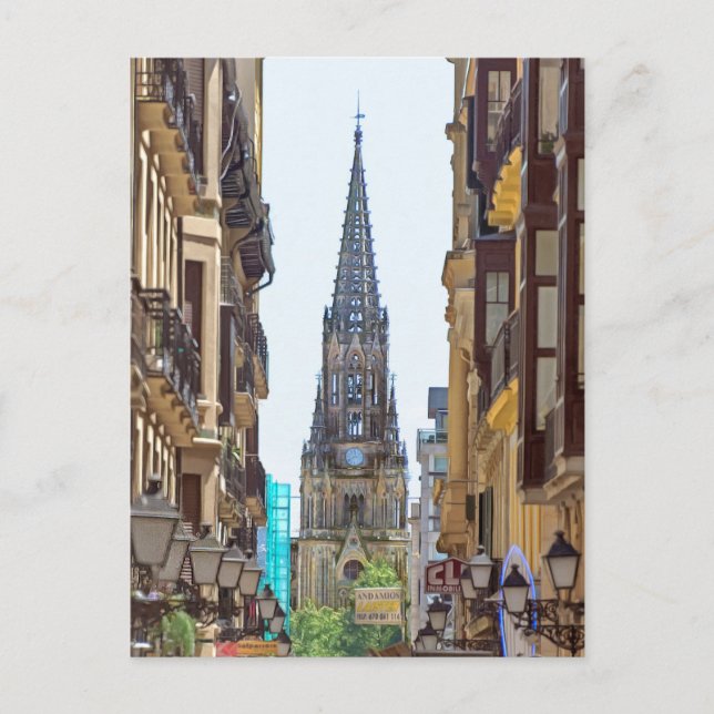 Postal San Sebastián. #13. (Anverso)