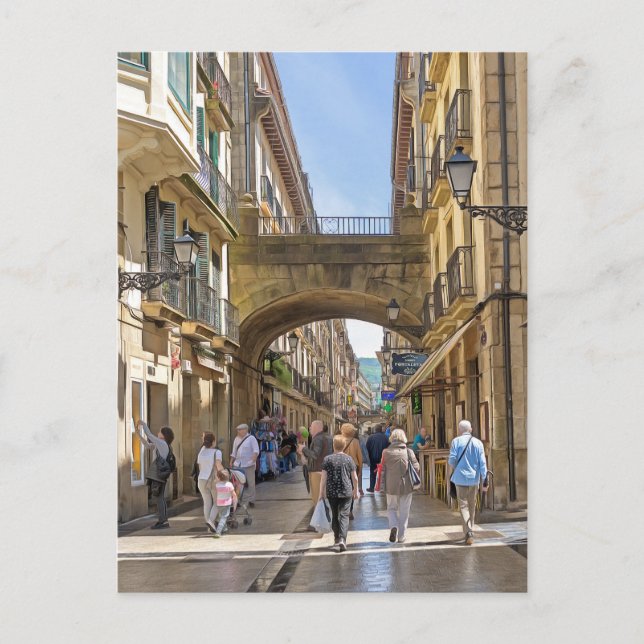 Postal San Sebastián. #6. (Anverso)