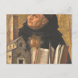 Postal San Tomás de Aquino