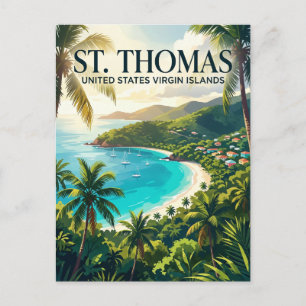Postal San Tomás Islas Vírgenes de los Estados Unidos