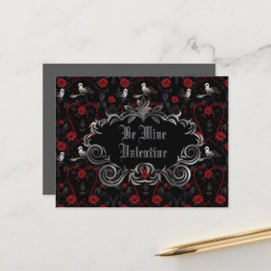 Postal San Valentín Gótico Sé Mío
