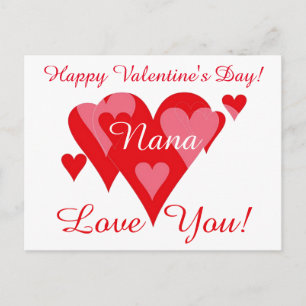 Postal San Valentines de Janz para Nana Love You