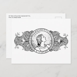 Postal San Viador de Lyon el Catecista (LD 001)