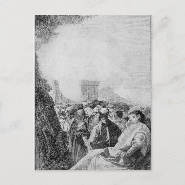 Postal San Vicente Ferrer, 1750-80 (Anverso)