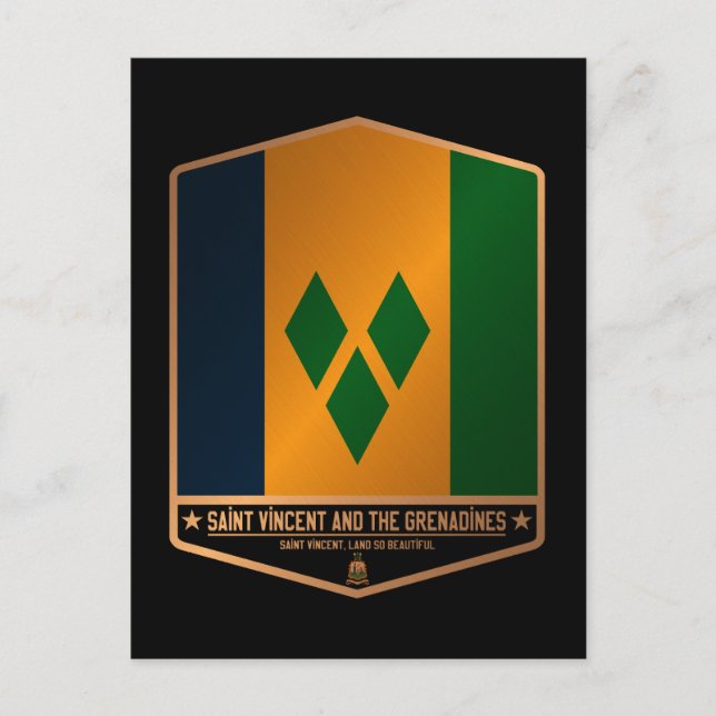 Postal San Vicente y las Granadinas (Anverso)