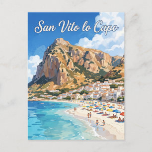 Postal San Vito lo Capo Italia