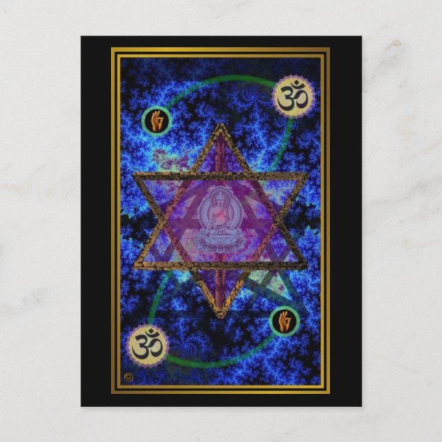 Postal Sanctuary Om (Anverso)