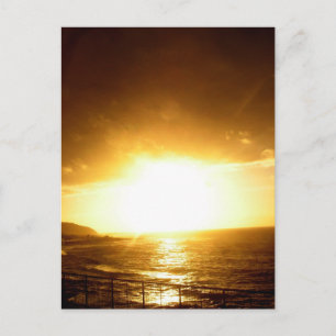Postal Sand Beach Sunset