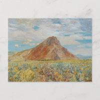 Sand Springs Butte por Childe Hassam, arte de époc