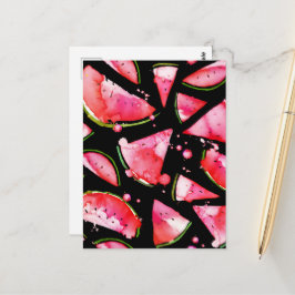 Postal sandía acuática 2