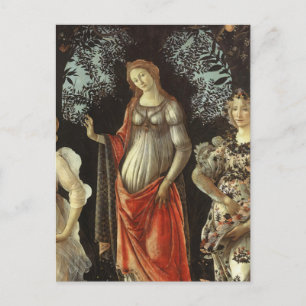 Postal Sandro Botticelli - Bella Artes Spring-Venus & Flo