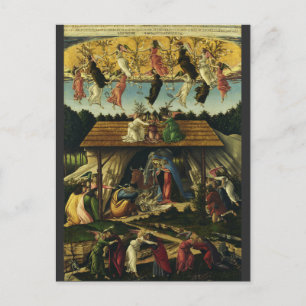 Postal Sandro Botticelli - La Natividad Mística – Arte Fi