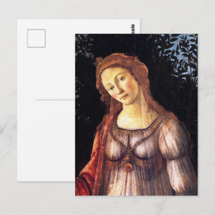 Postal Sandro Botticelli-Primavera (primavera)-Venus Bell
